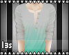 [BLE] Green:Gray Shirt