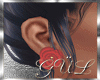 rose buds earrings