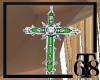(T68)Emerald Cross