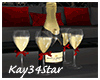 Champagne Bottle Glasses