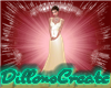 CD Cream Bridesmaid gown