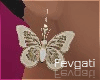 Sleek Butterfly Earrings