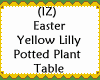 (IZ) Lily Potted Table