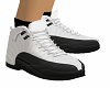 Blk /White Jordans
