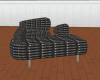 [JS] Black Leather Couch