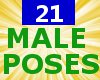 ! 21 POSES (MALE)