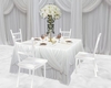 White Guest Wed Table