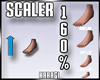 Foot Scaler Resizer 160%