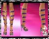 Purple Strapped Heels