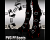 (M)~PVC BOOTS RED