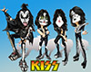 Kiss Caricature Poster
