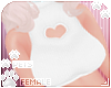 [Pets] Heart top | White