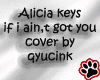 !Q alicia keys covered