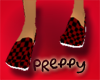 *JJ* Preppy Red Flats