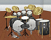 animated drums Grey