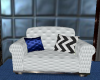 white luxuary arm chair