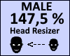 Head Scaler 147,5% Male