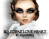 BQ topaz love heart