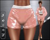 [J] Blush PVC Shorts