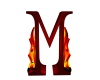 Letter M/Flamme