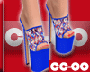 Shoes Sexy Blue :: CC-OO
