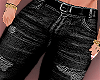 ! Ripped Jeans Black