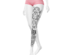 Pink Shorts + Tattoos