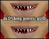 generic grillz in red