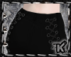 |K| Laced Shorts Black F