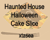 Halloween Cake Slice