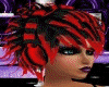 SM Rave Red/Black Hair