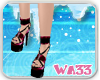 WA33 Dark Pink Heels