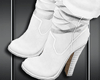 (M) White Boots