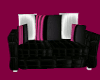 Pink & Blk Couch