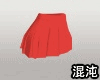 red carmine skirt