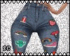 SC RL BLUE JEANS PATCHES