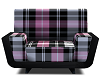!HM! Pink Plaid Chair
