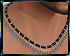 Silver Black Necklace