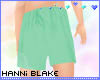 Boys Green Shorts