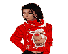Red winter sweater