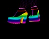 Rainbow Glow shoes