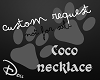 🐾  Coco necklace