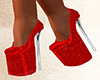 Glitter Red Heels