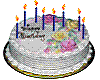 Animated Birthday Cake