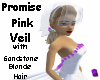 Promise Pink Veil w Hair