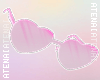 ❄ Pink Heart Glasses