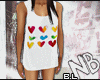BL| Loose Tank | Hearts