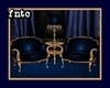 Royale Blue Chair Set