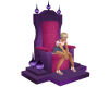 SE-Kids pink purp throne
