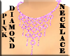 !F! Pink Diamond Necklac